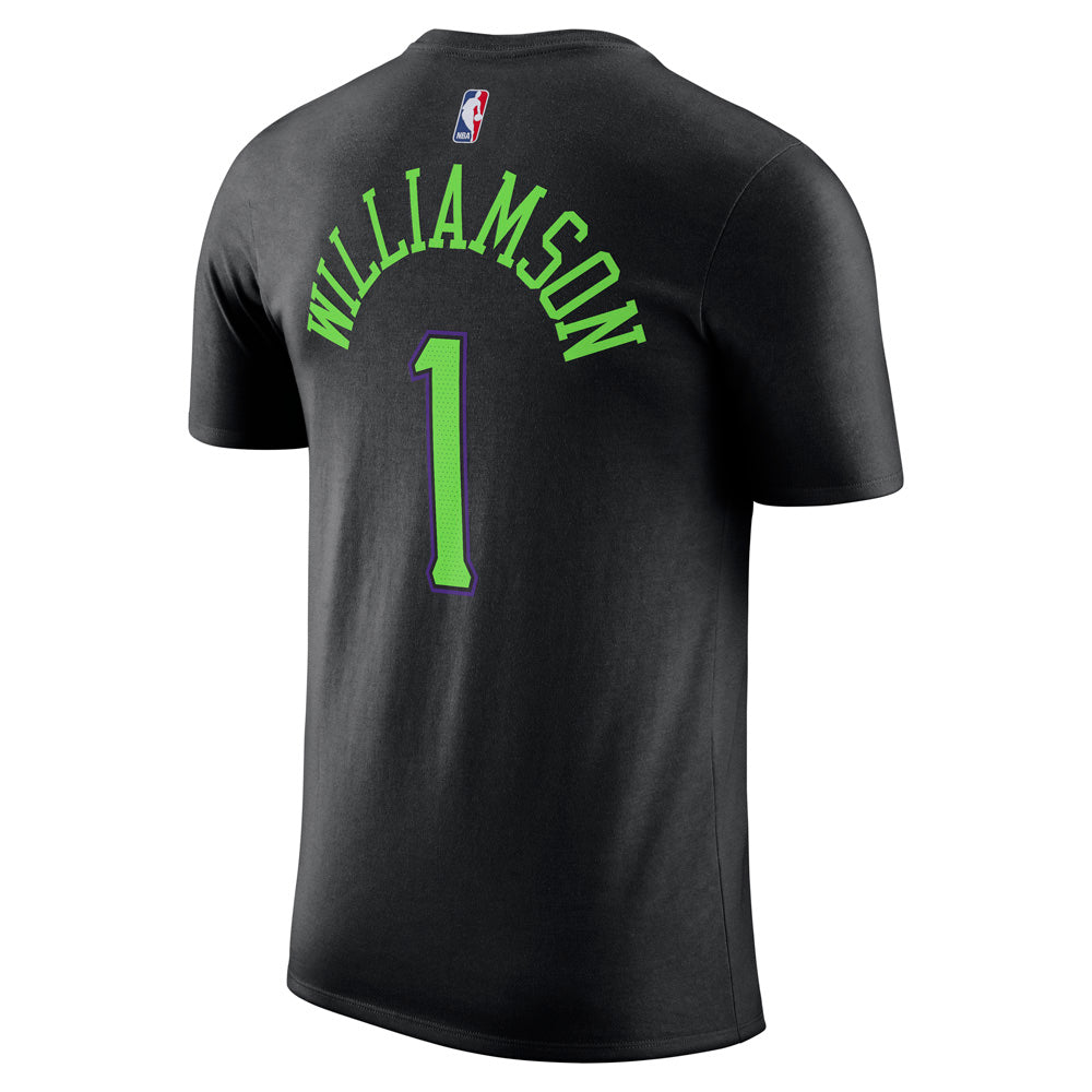 NBA New Orleans Pelicans Zion Williamson Nike 2023/24 City Edition Name &amp; Number Tee