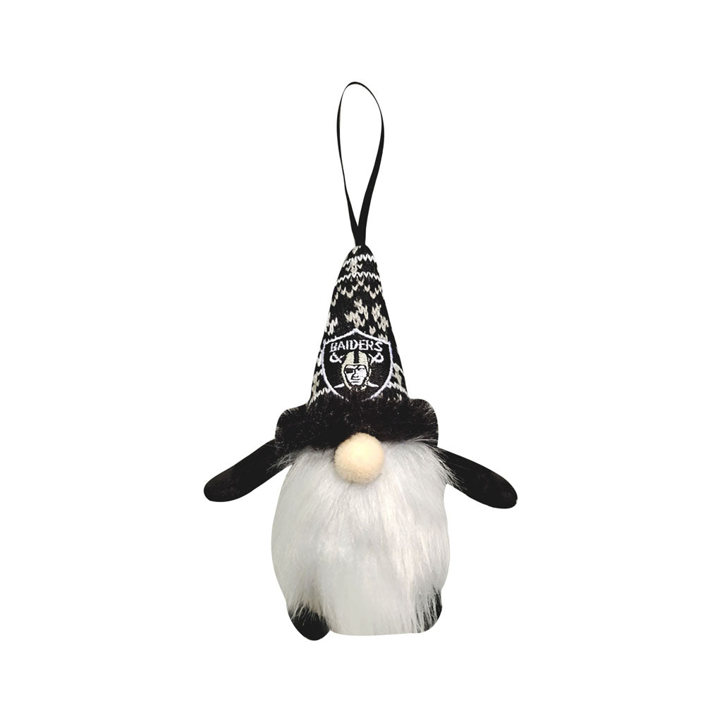 NFL Las Vegas Raiders FOCO Plush Gnome Ornament
