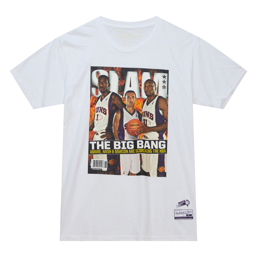 NBA Phoenix Suns Mitchell &amp; Ness &quot;The Big Bang&quot; Slam Cover Tee