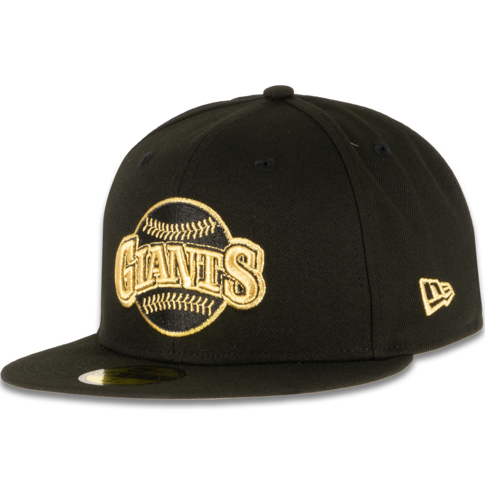 MLB San Francisco Giants New Era Black &amp; Gold 59FIFTY Fitted