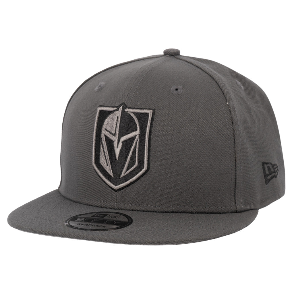 NHL Vegas Golden Knights New Era Gray Prestige 9FIFTY Snapback Hat - Graphite
