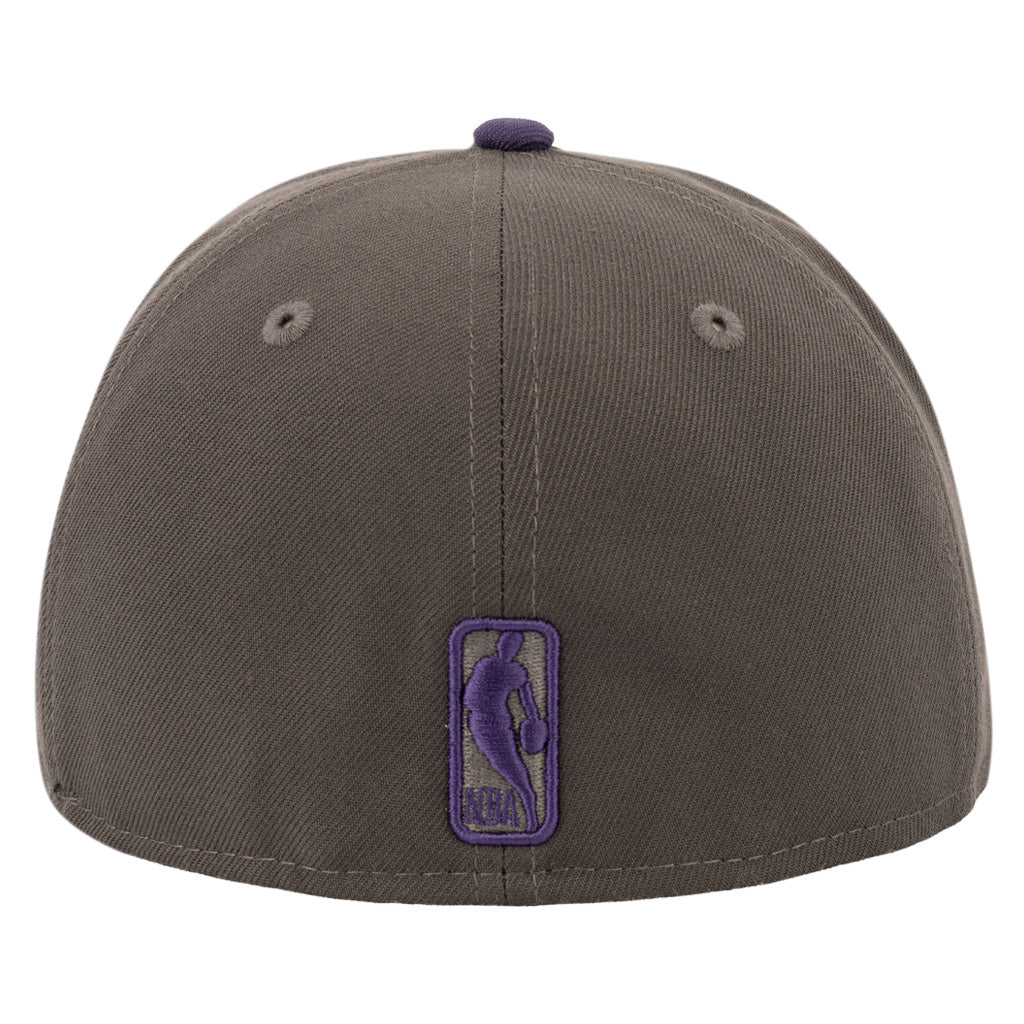NBA Phoenix Suns New Era Two-Tone Graphite & Purple 59FIFTY Fitted Hat - Graphite