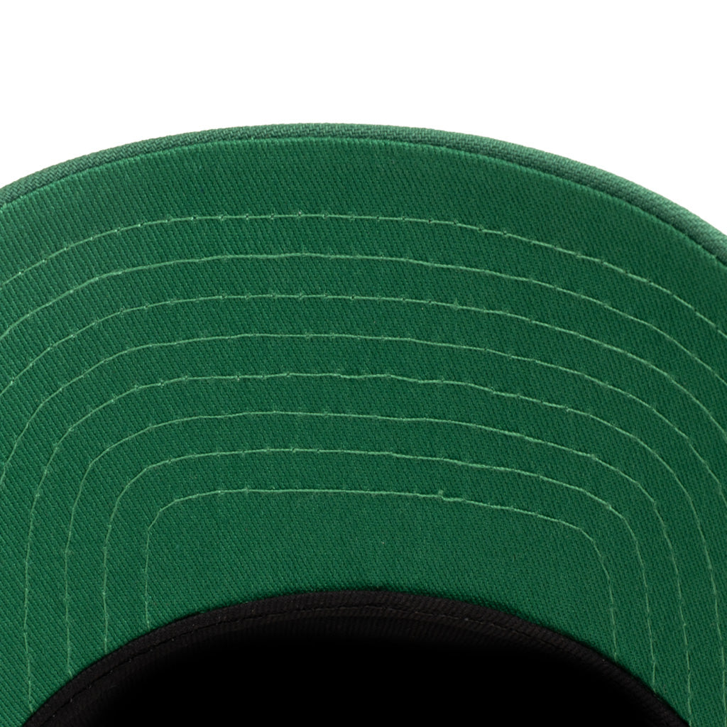 NFL Philadelphia Eagles New Era Two-Tone Throwback Team Color Stone 9FIFTY A-Frame Snapback Hat - Stone