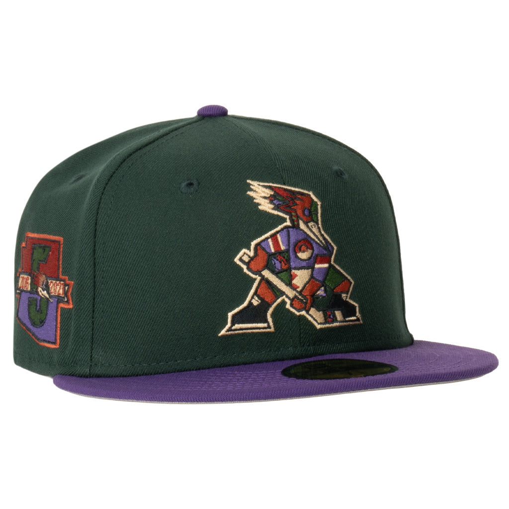 Tucson Roadrunners New Era Two-Tone Kachina 59FIFTY Fitted Hat - Green