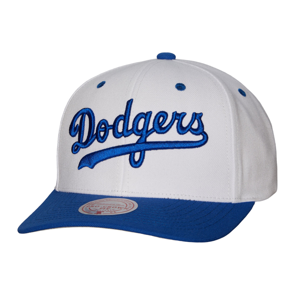 MLB Los Angeles Dodgers Mitchell & Ness Two-Tone Cooperstown Script Adjustable