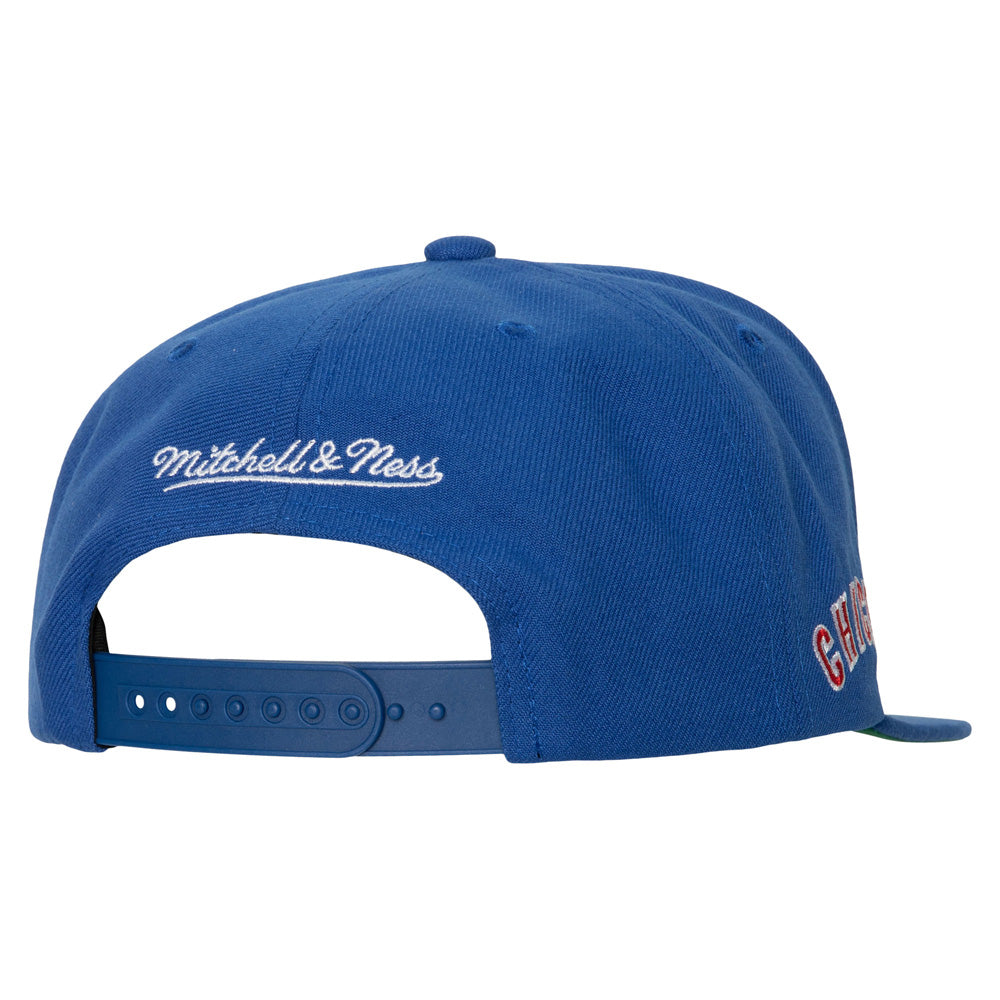 MLB Chicago Cubs Mitchell &amp; Ness Cooperstown Logo Snapback