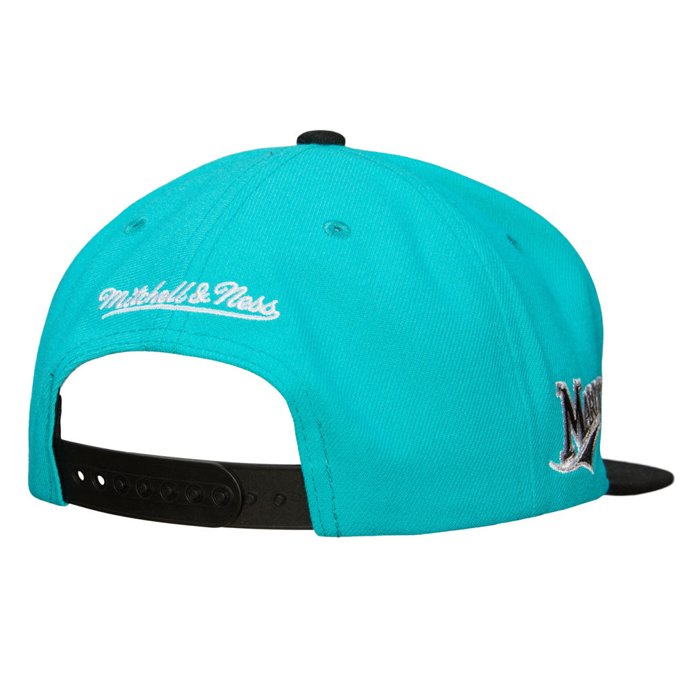 MLB Miami Marlins Mitchell &amp; Ness Cooperstown Logo Snapback