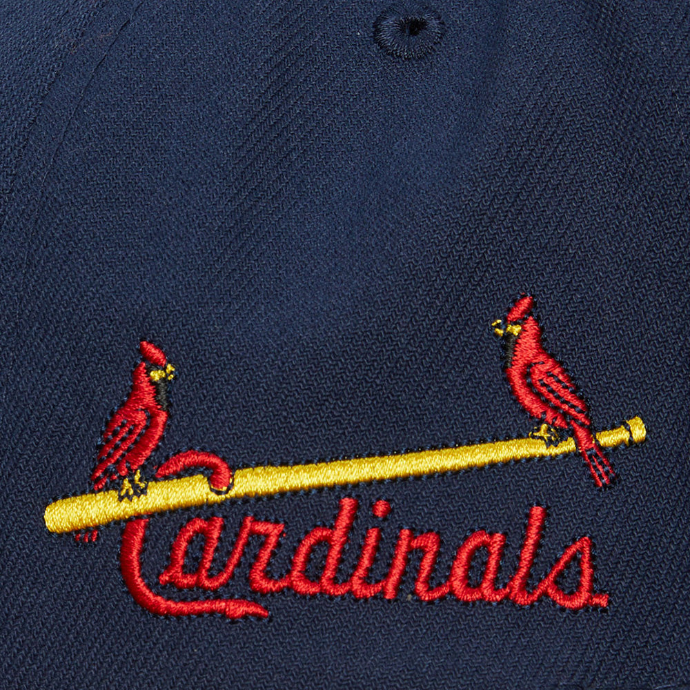 MLB St. Louis Cardinals Mitchell &amp; Ness Cooperstown Logo Snapback
