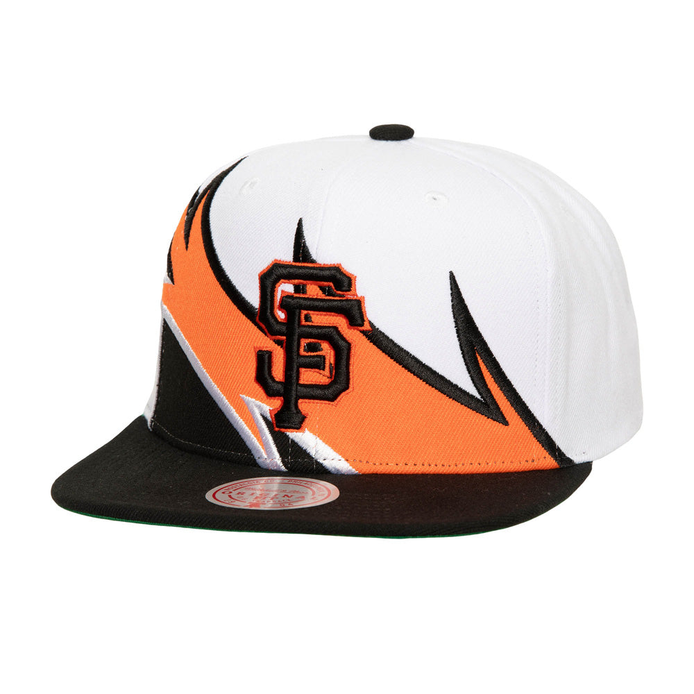 MLB San Francisco Giants Mitchell & Ness Waverunner Snapback Hat - White