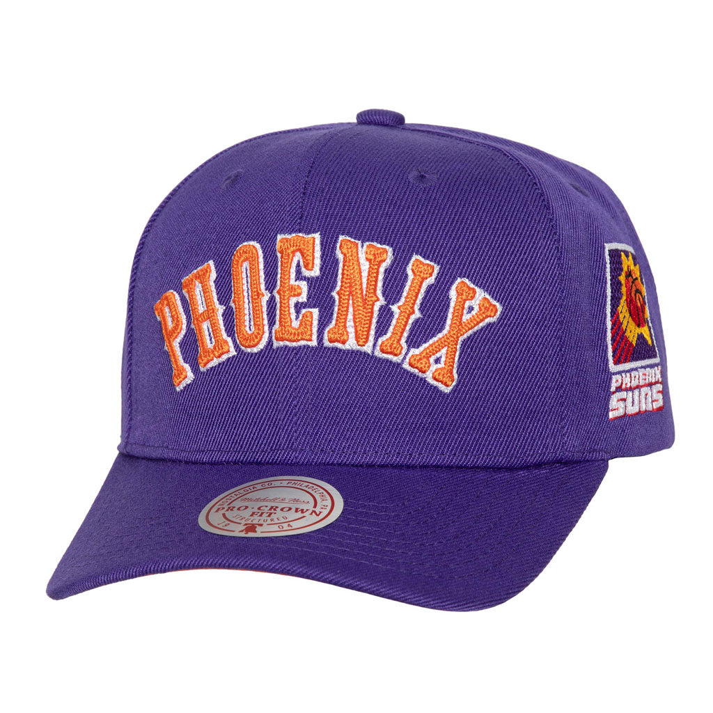 NBA Phoenix Suns Mitchell & Ness Chain Gang Snapback Hat - Purple