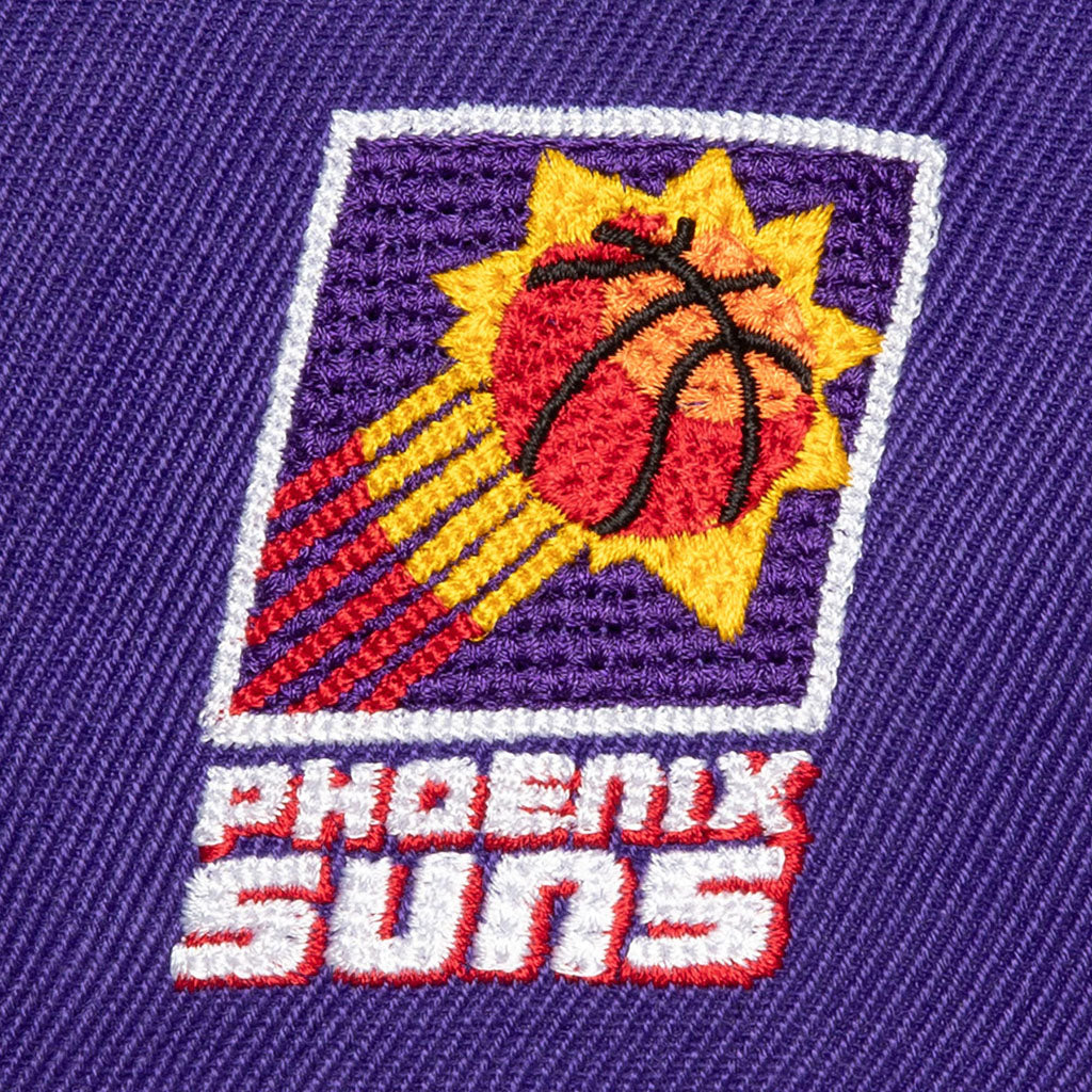 NBA Phoenix Suns Mitchell & Ness Chain Gang Snapback Hat - Purple