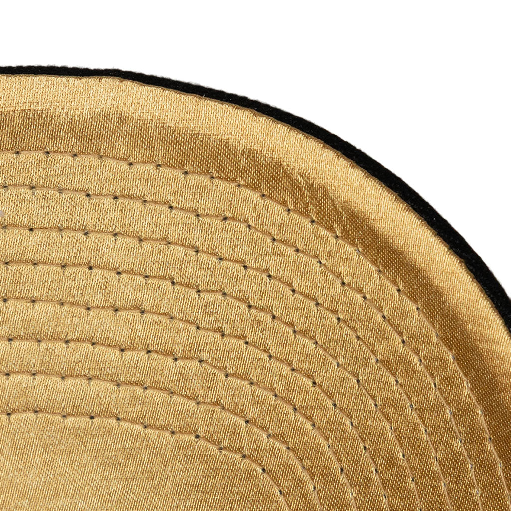 MLB Arizona Diamondbacks Mitchell & Ness Pinned Gold Pro Snapback Hat - Black