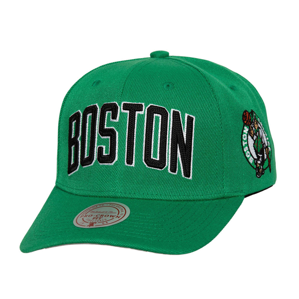 NBA Boston Celtics Mitchell & Ness Chain Gang Snapback Hat - Green