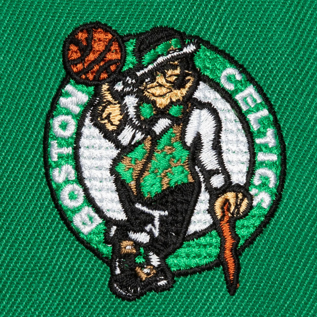 NBA Boston Celtics Mitchell & Ness Chain Gang Snapback Hat - Green