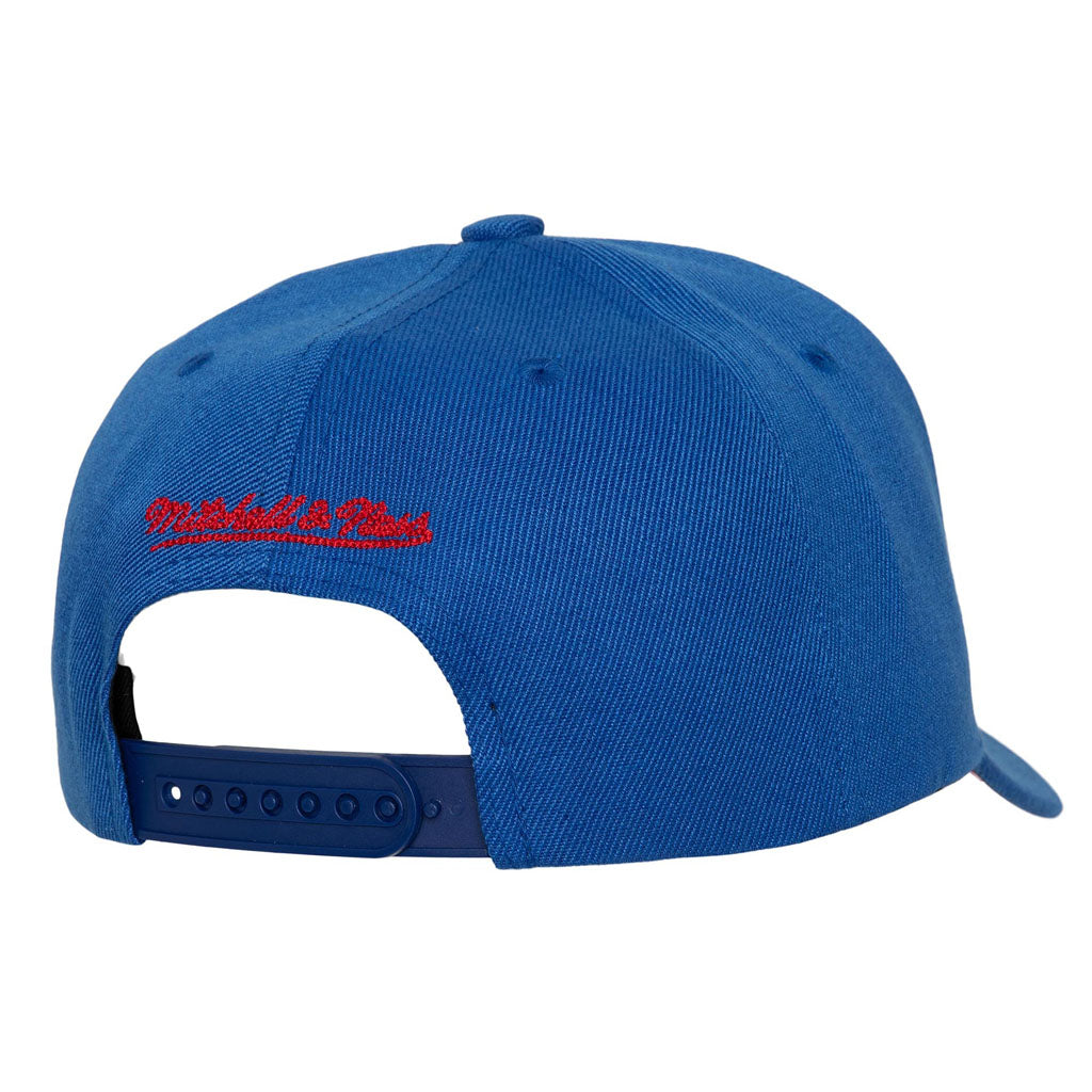 MLB Philadelphia Phillies Mitchell & Ness Chain Gang Snapback Hat - Blue