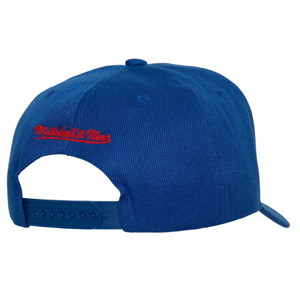 MLB Chicago Cubs Mitchell & Ness Chain Gang Snapback Hat - Blue