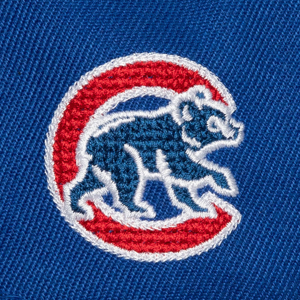 MLB Chicago Cubs Mitchell & Ness Chain Gang Snapback Hat - Blue