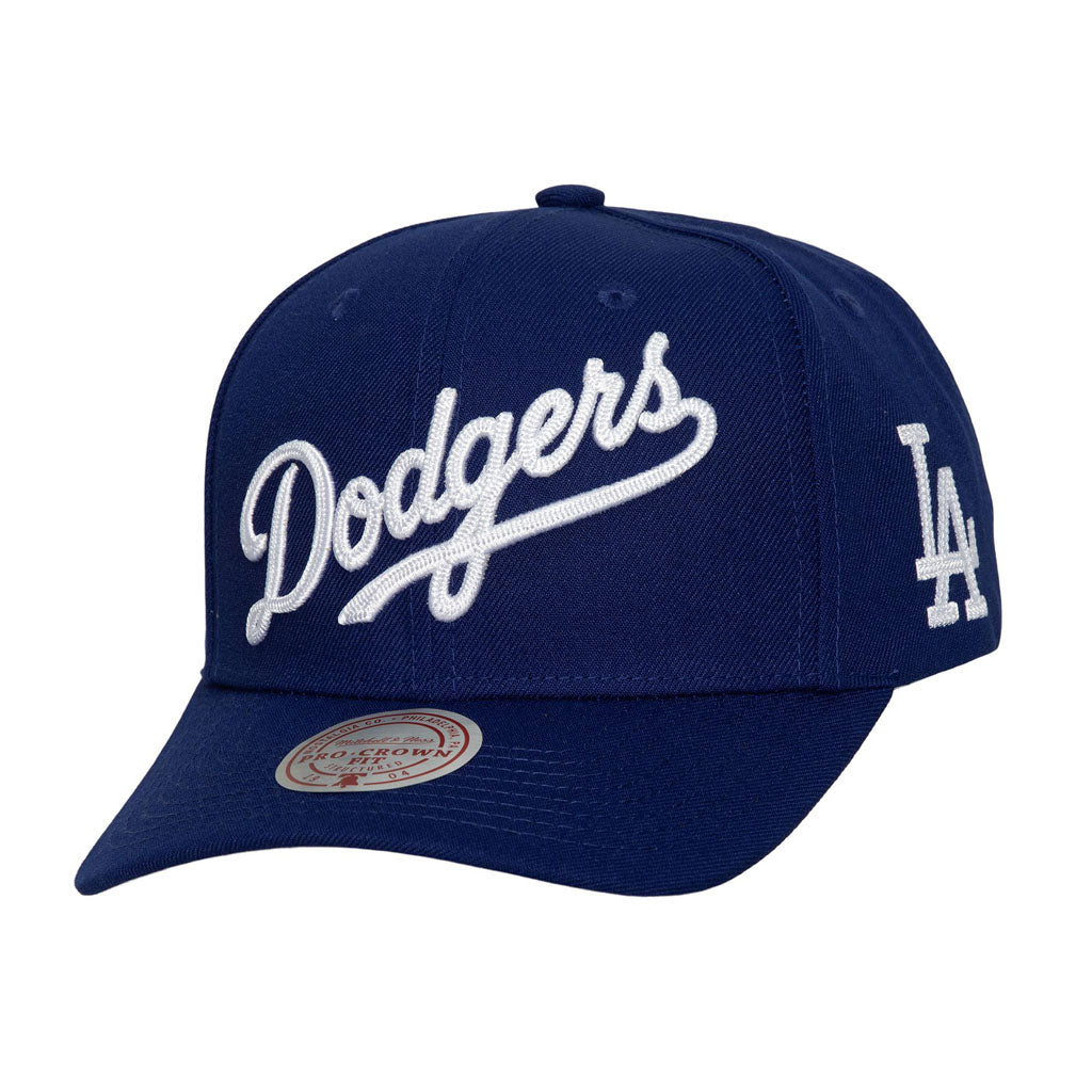 MLB Los Angeles Dodgers Mitchell & Ness Chain Gang Snapback Hat - Blue