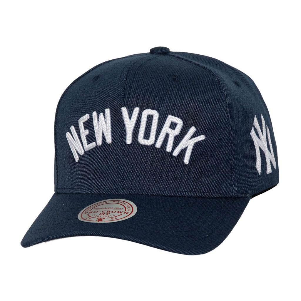 MLB New York Yankees Mitchell & Ness Chain Gang Snapback Hat - Navy