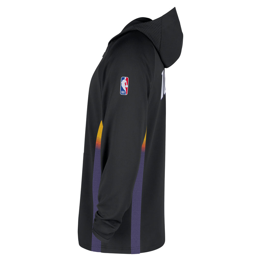 NBA Phoenix Suns Nike 2025-26 City Edition Zoned Half-Zip Pullover Hoodie - Black