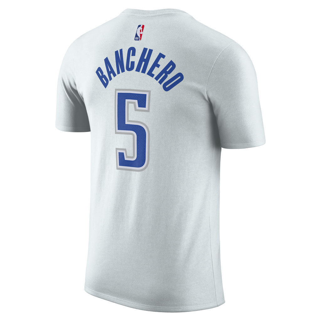 NBA Orlando Magic Paolo Banchero Nike 2025-26 City Edition Name & Number T-Shirt - Gray