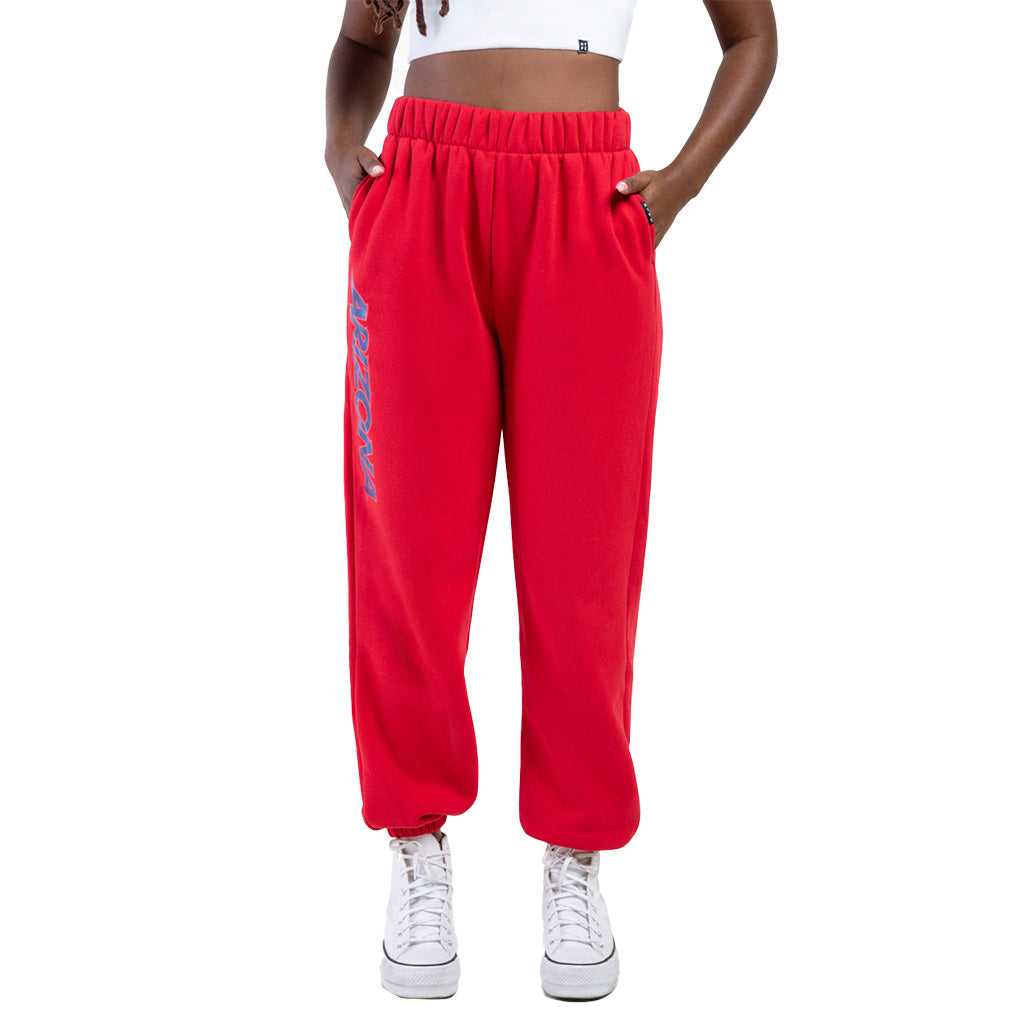 NCAA Arizona Wildcats Women's Hype & Vice Basic Sweatpants