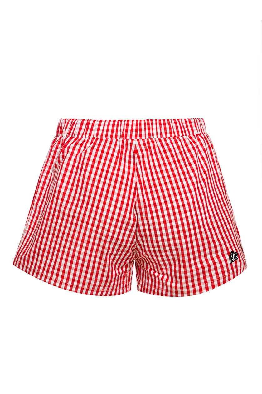 NCAA Arizona Wildcats Women's Hype & Vice Wordmark Short- Red