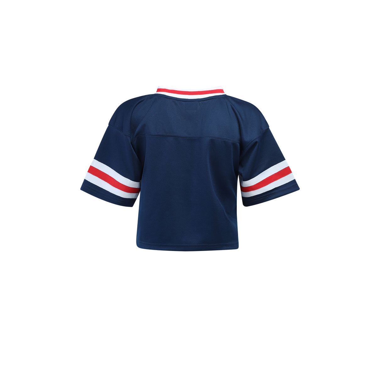 NCAA Arizona Wildcats Women's Hype & Vice Number 85 Cropped Football Jersey- Navy