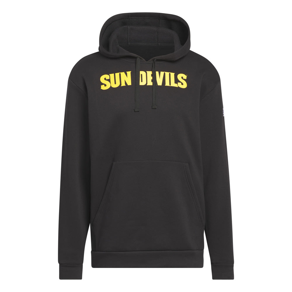 NCAA Arizona State Sun Devils adidas 2023 Wordmark Fleece Pullover Hoodie