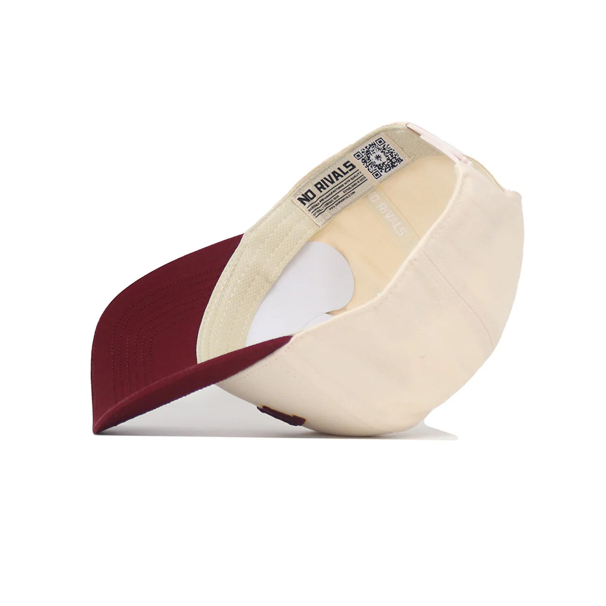 NCAA Arizona State Sun Devils No Rivals Tempe Hometown Structured Hat- Cream