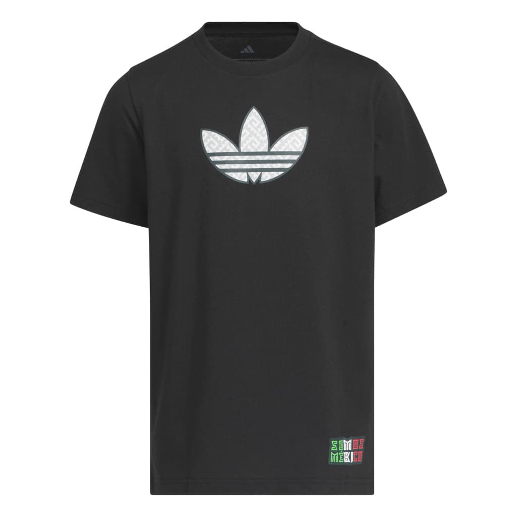 Mexico National Team Youth adidas 2026 World Cup Away T-Shirt - Black