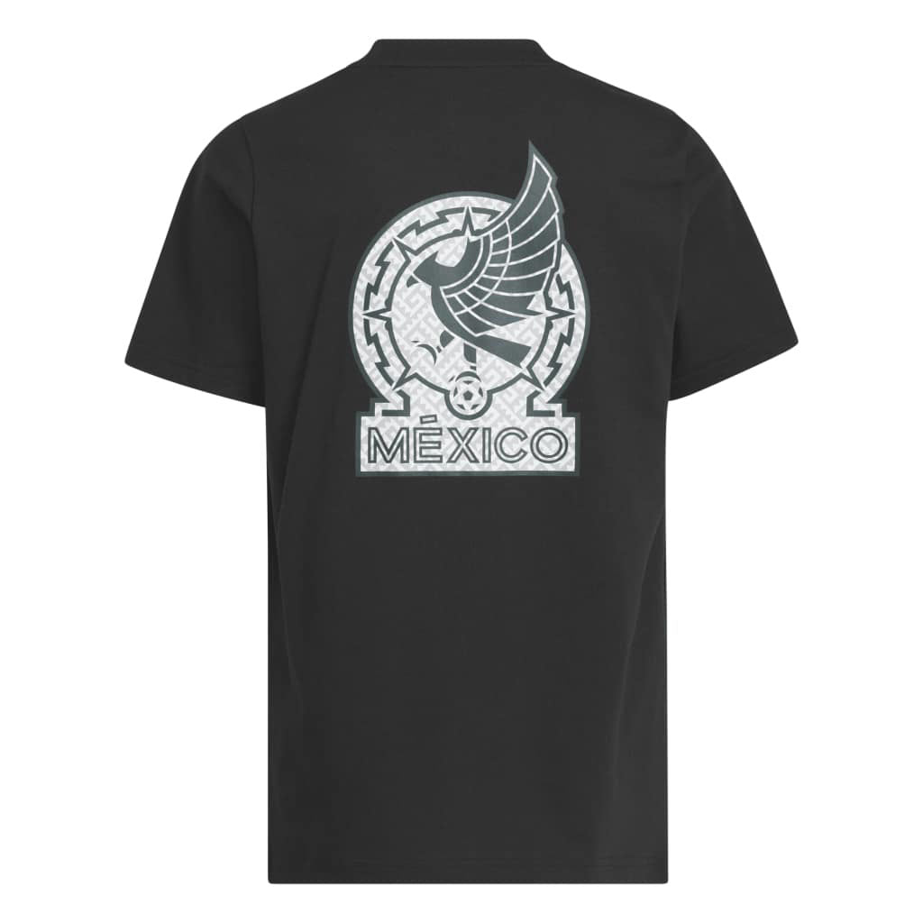 Mexico National Team Youth adidas 2026 World Cup Away T-Shirt - Black