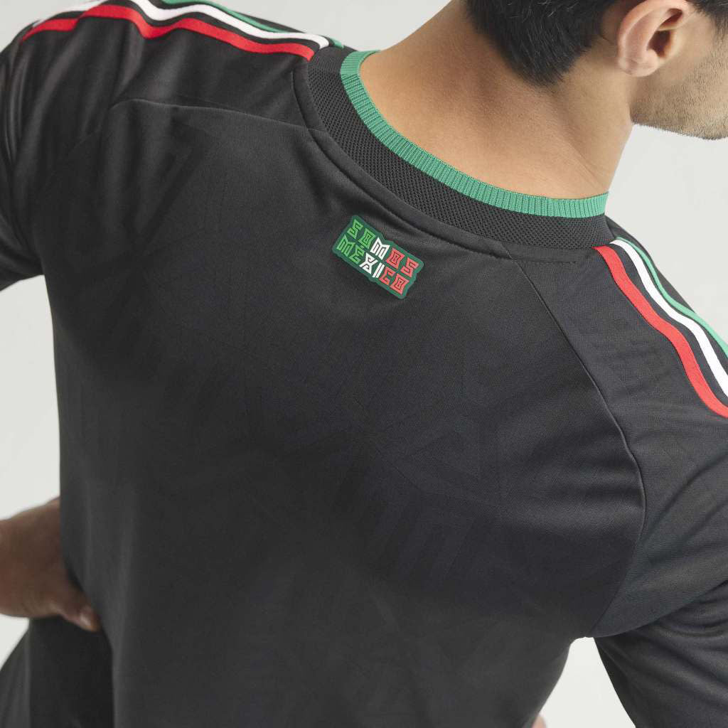 Mexico National Team adidas 2026 World Cup Third Kit Authentic Jersey - Black
