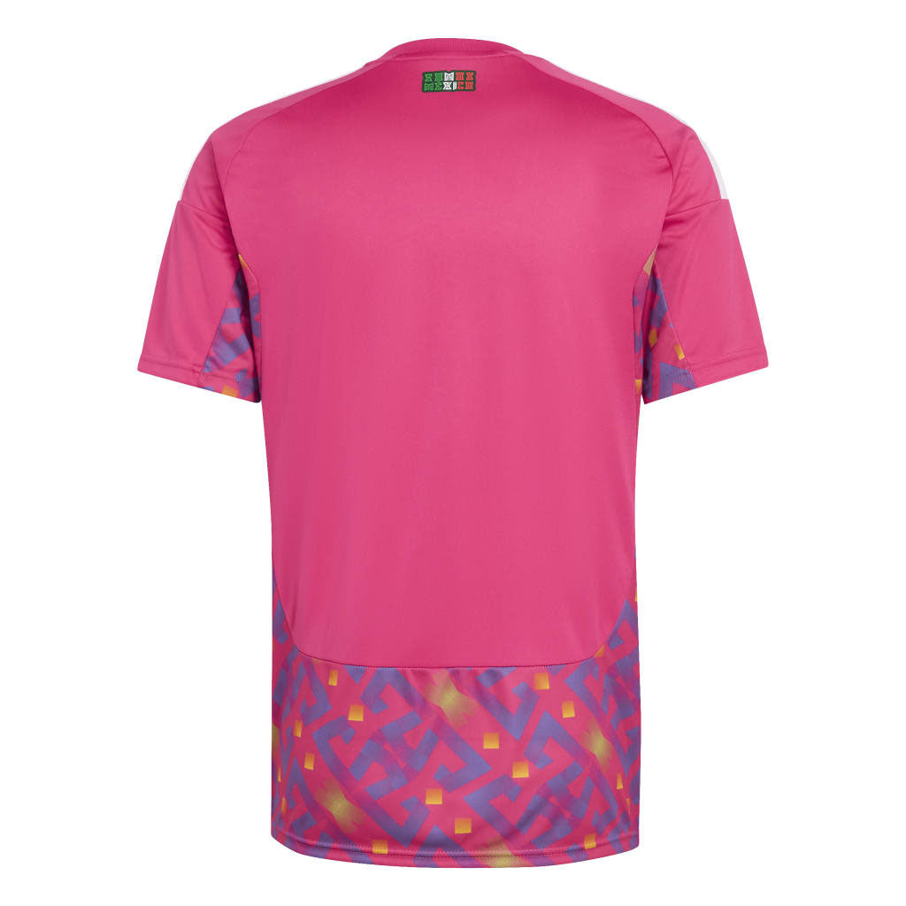 Mexico National Team adidas 2026 World Cup Goal Keeper Replica Jersey Kit - Pink
