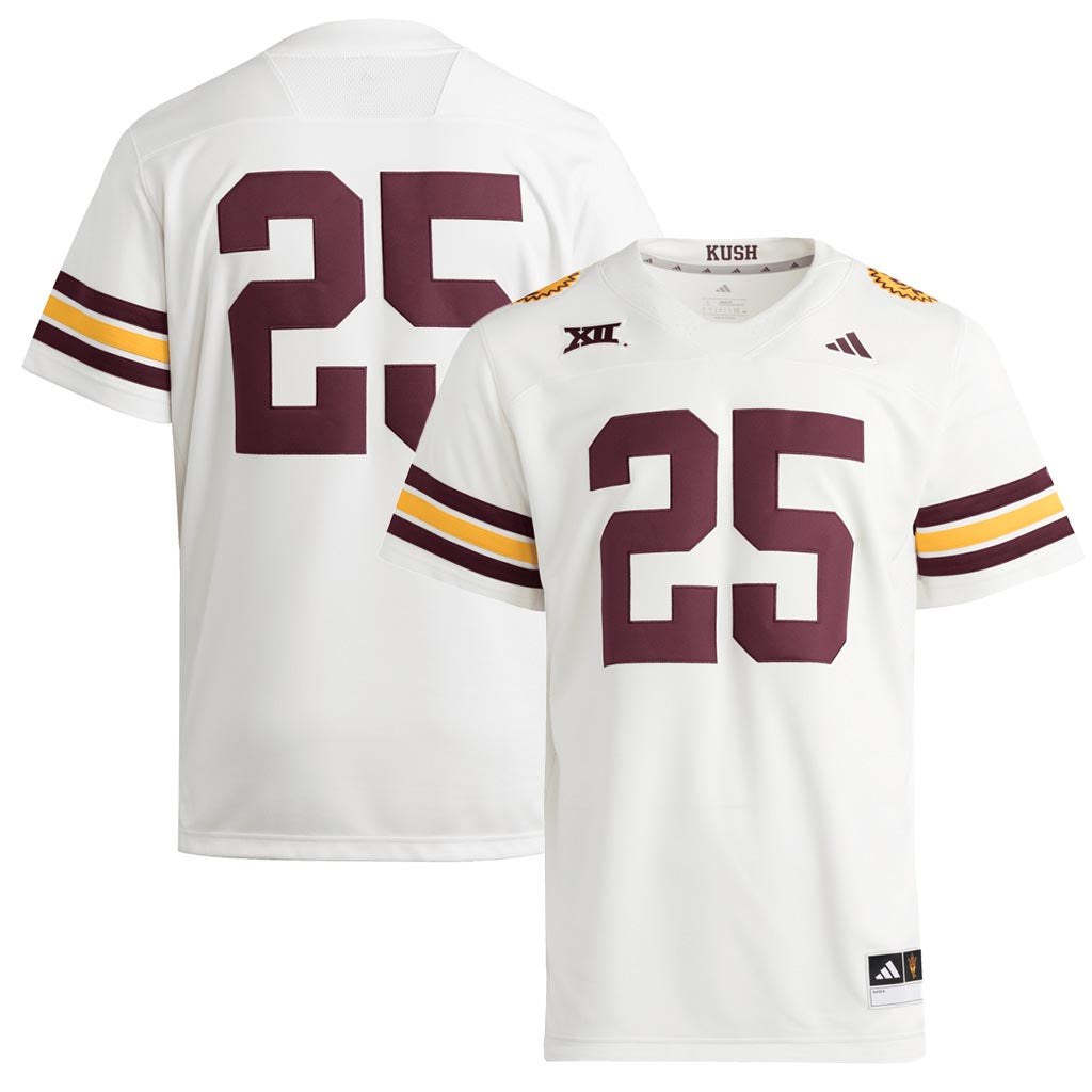 NCAA Arizona State Sun Devils adidas 2025 Strategy Replica Jersey - Cream