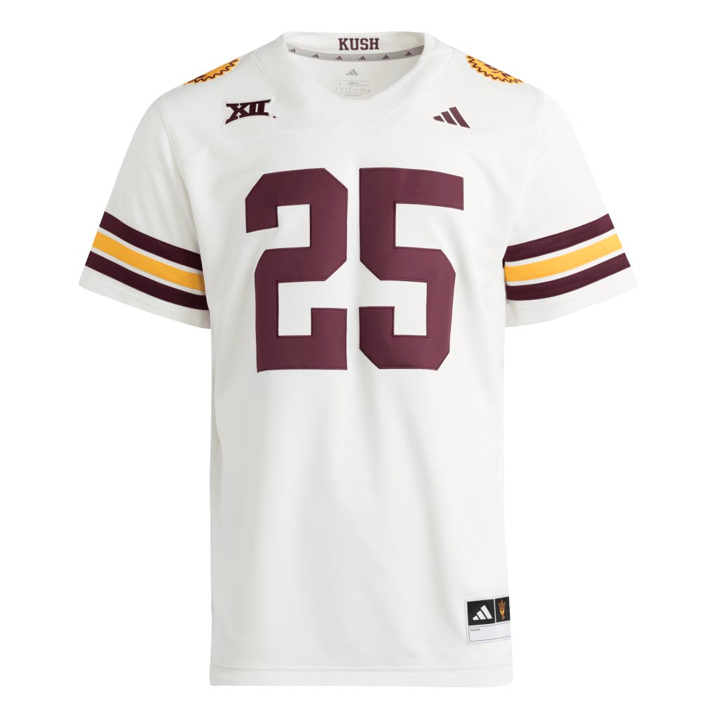 NCAA Arizona State Sun Devils adidas 2025 Strategy Replica Jersey - Cream