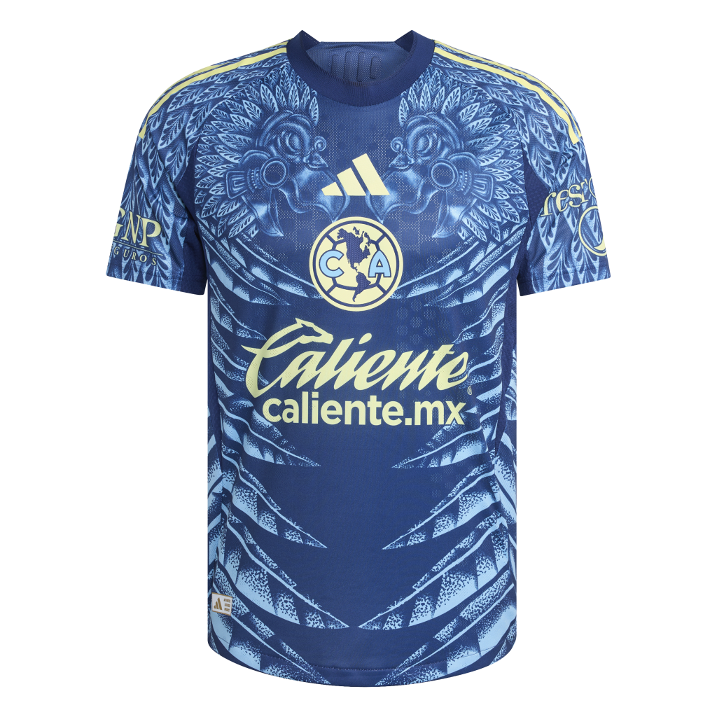 Club America adidas 2025-26 Away Authentic Jersey - Navy