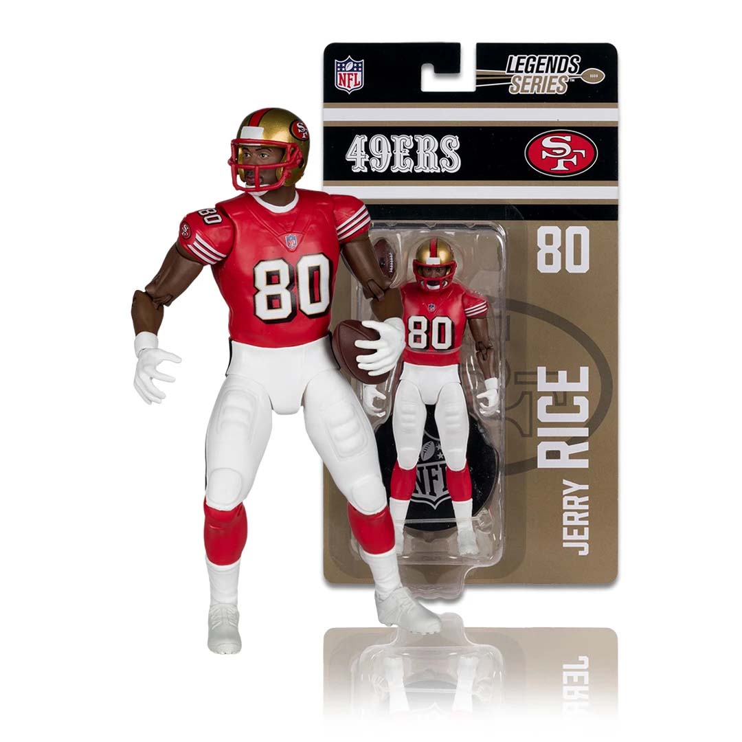 NFL San Francisco 49ers Jerry Rice McFarlane Legends 6" Action Figure
