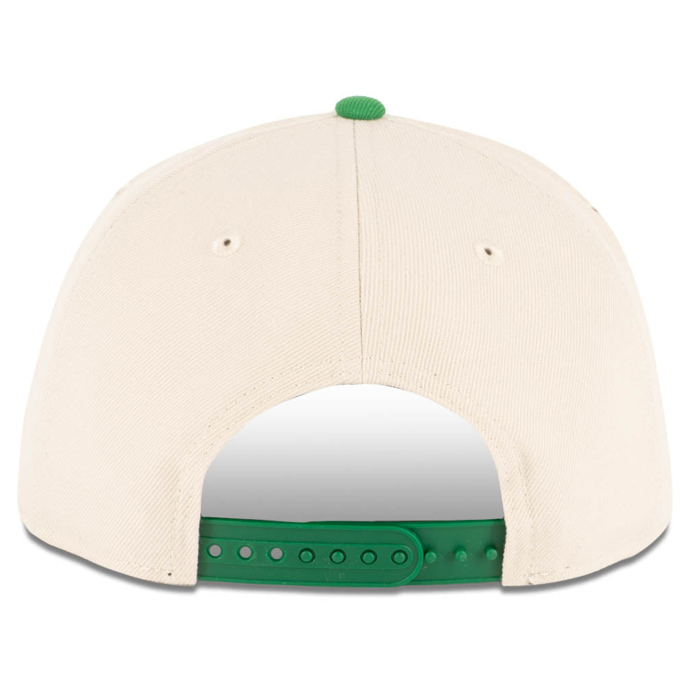 NFL New York Jets New Era Two-Tone Stone Color Focus 9FIFTY Snapback