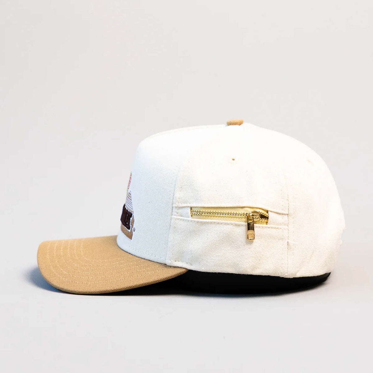 NCAA Arizona Wildcats WoodN Grail Jobsite Structured Adjustable Hat- Cream