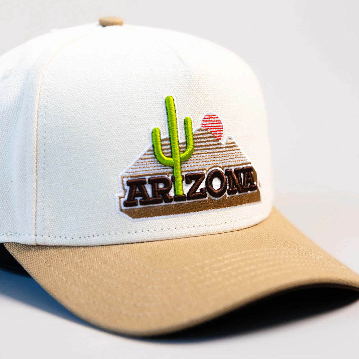 NCAA Arizona Wildcats WoodN Grail Jobsite Structured Adjustable Hat- Cream