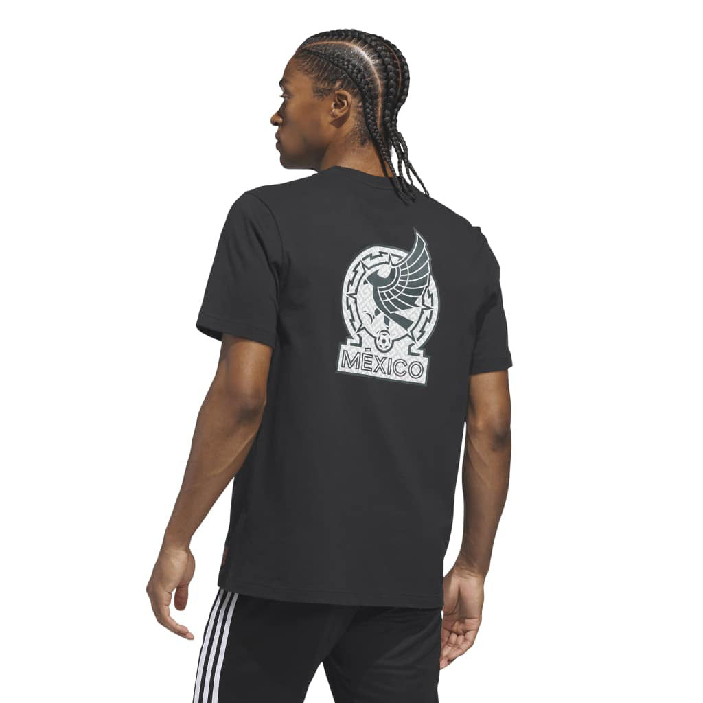 Mexico National Team adidas 2026 World Cup Away T-Shirt - Black