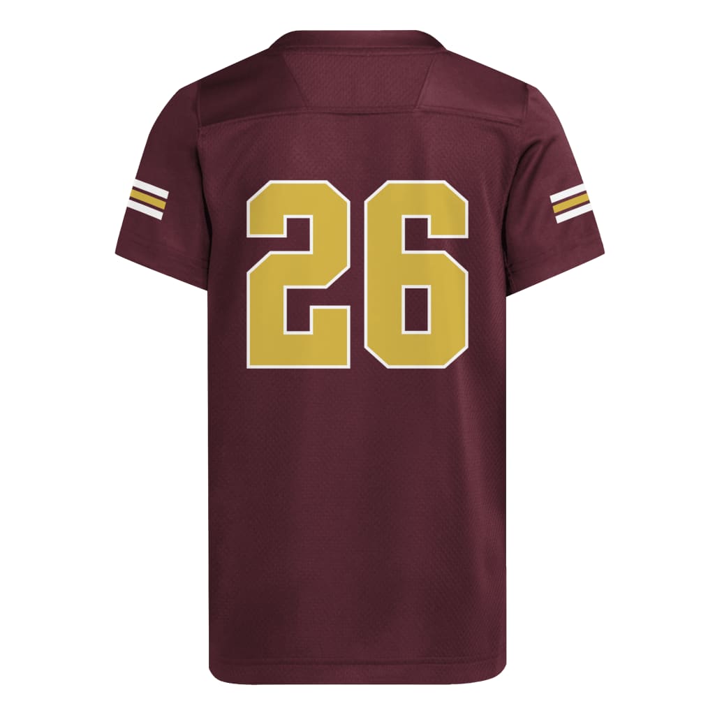 NCAA Arizona State Sun Devils Youth Adidas 2026 Strategy Jersey- Maroon