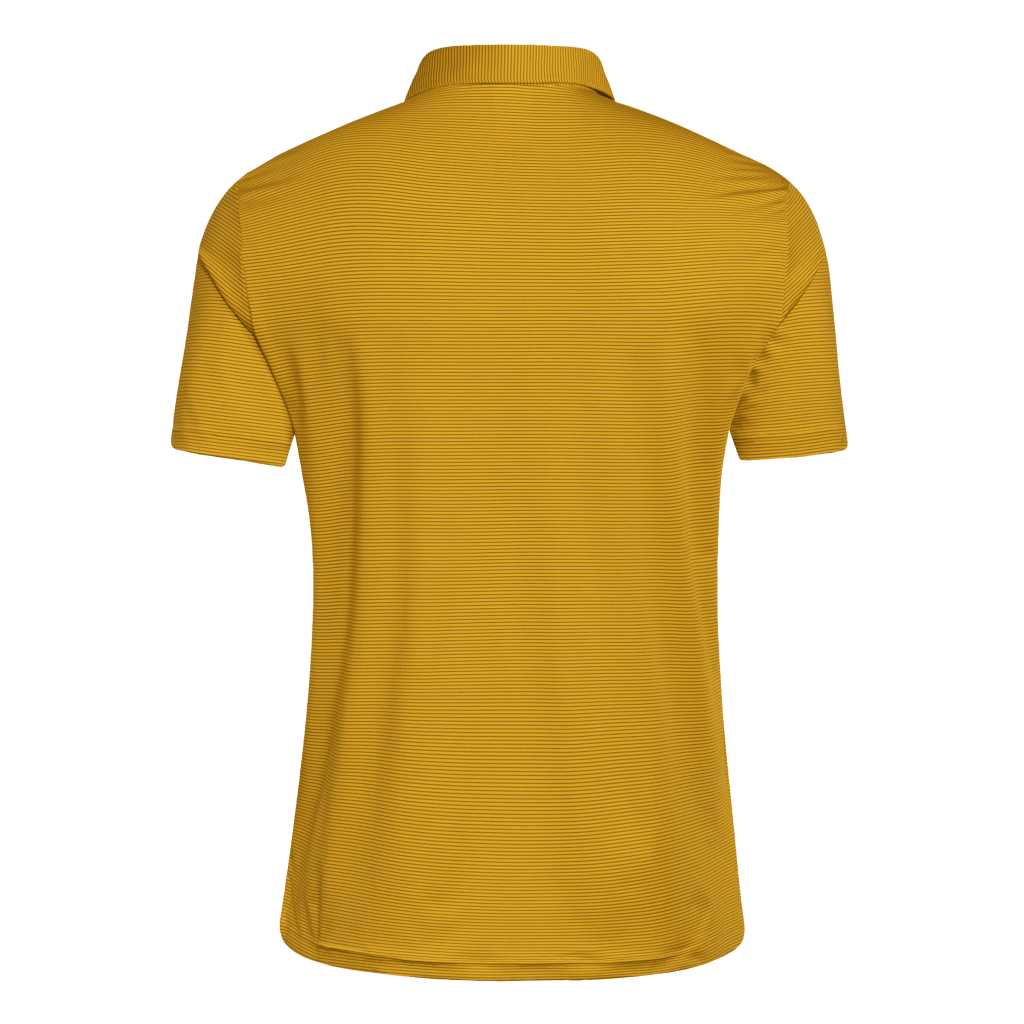 NCAA Arizona State Sun Devils Adidas 2026 Ultra Stripe Coaches Polo- Gold