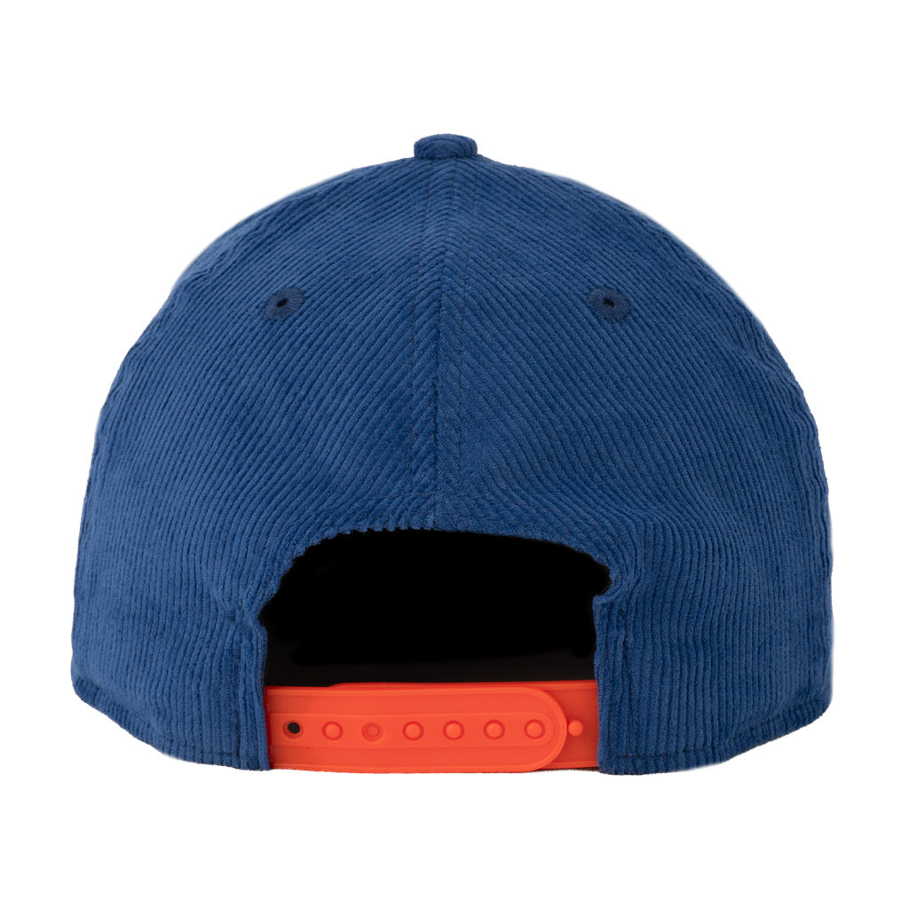 NBA New York Knicks New Era All Corduroy 9FIFTY A-Frame Snapback Hat - Blue