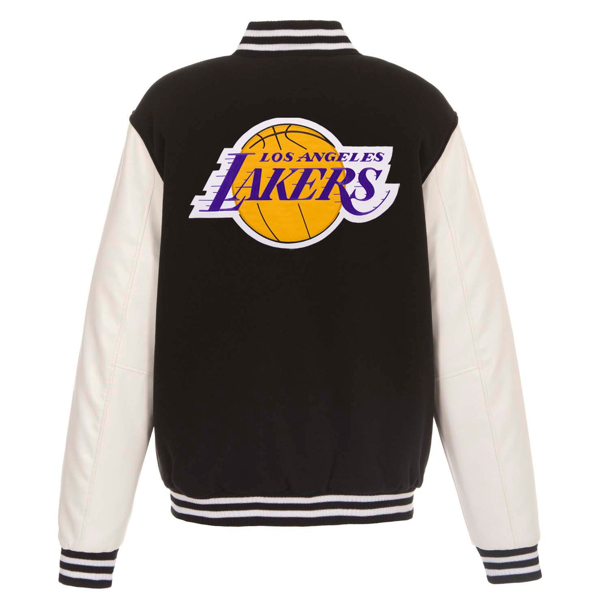 NBA Los Angeles Lakers JH Design Reversible Jacket- Black/White