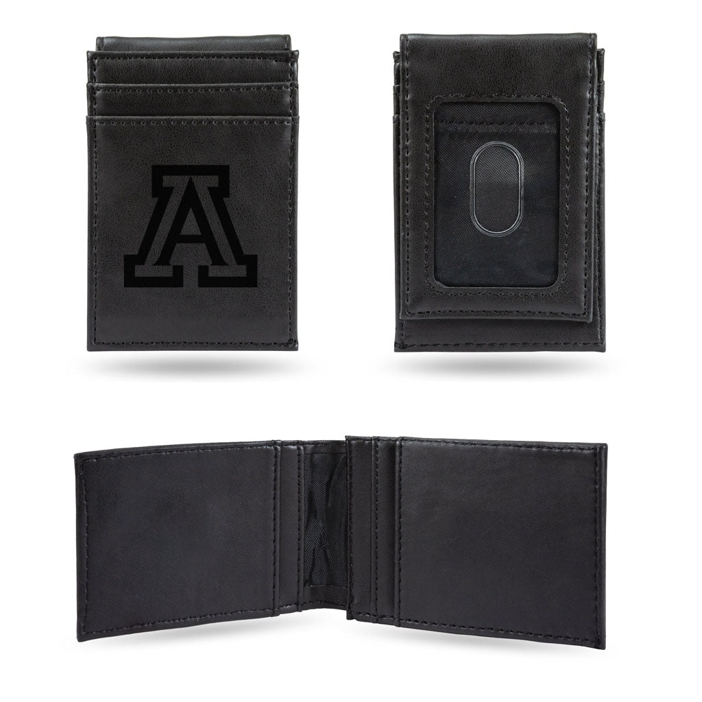 NCAA Arizona Wildcats Rico Front Pocket Wallet - Black