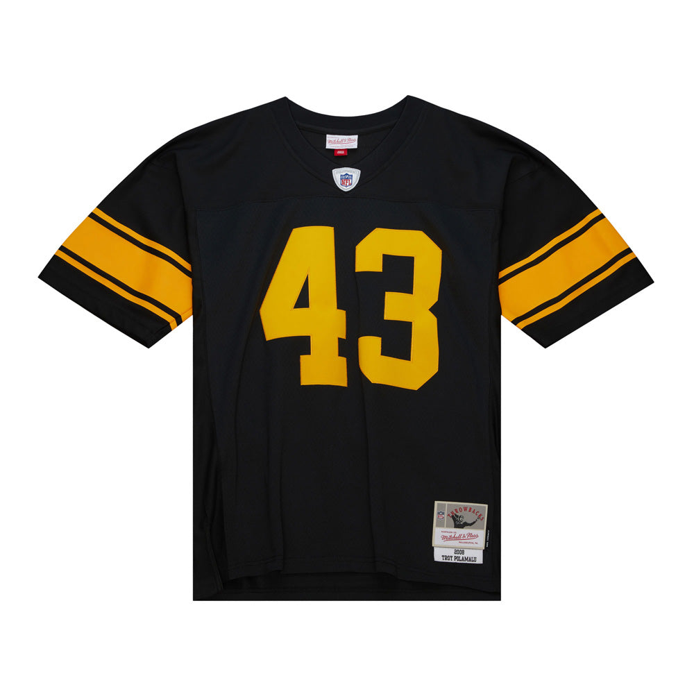 NFL Pittsburgh Steelers Troy Polamalu Mitchell &amp; Ness &#39;98 Legacy Jersey