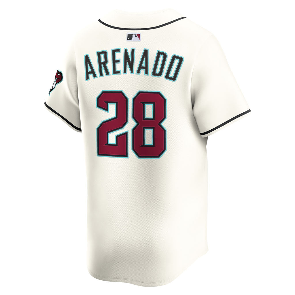 MLB Arizona Diamondbacks Nolan Arenado Nike Home Limited Jersey - White