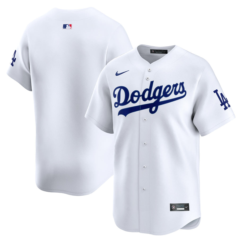 MLB Los Angeles Dodgers Nike Home Limited Jersey - White